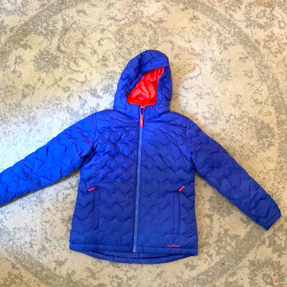 LLbean girls L14-16 fleece jacket